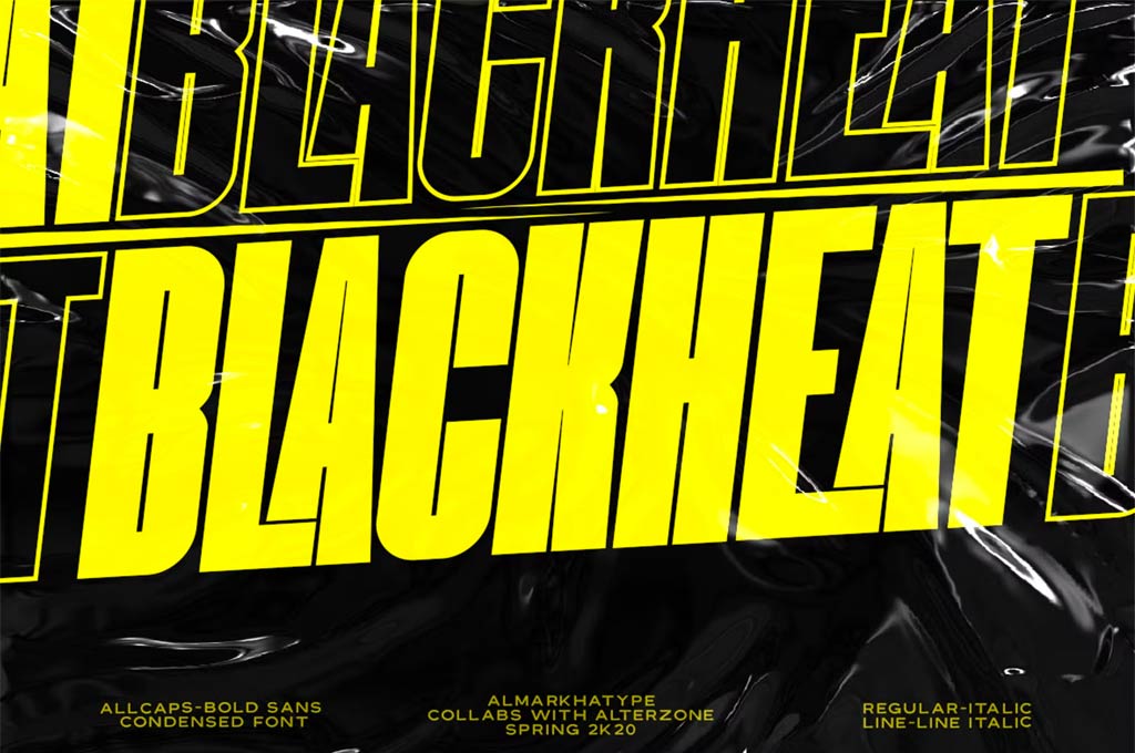 Blackheat - Bold Sans Condensed