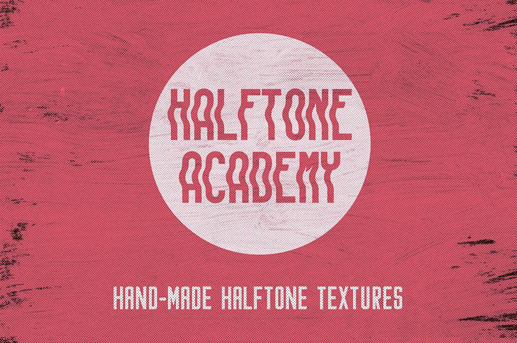 Halftone Textures Set