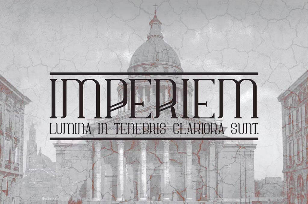 Imperiem Regular Typeface