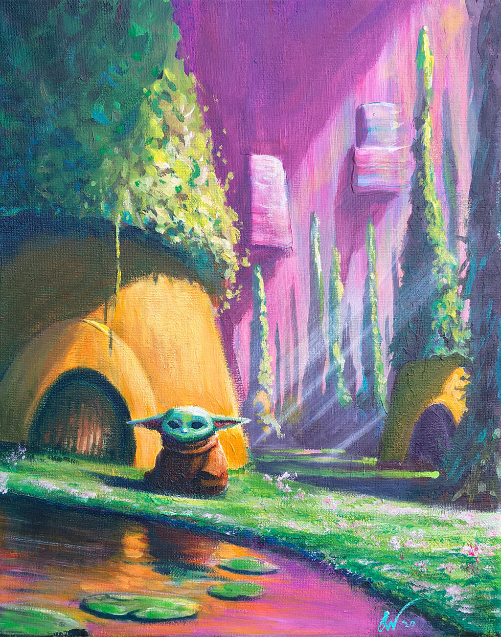 Mandalorian Fan Art by Logan Walden