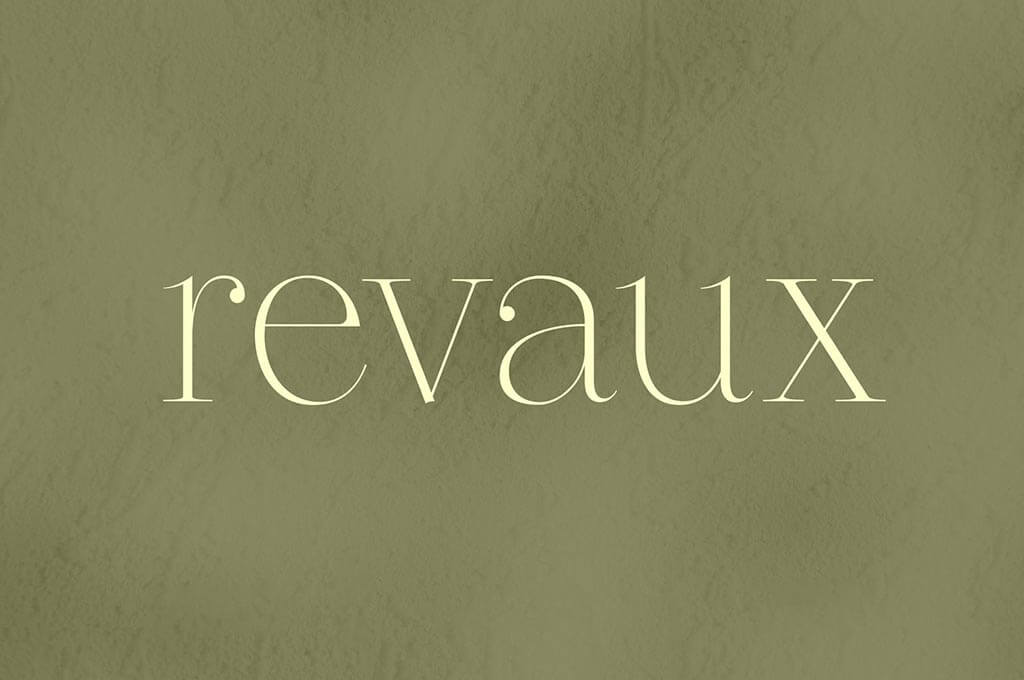 Revaux Serif Font
