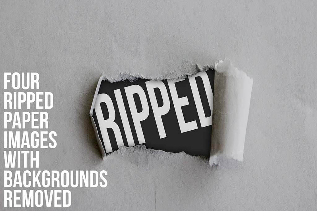 Ripped Paper Bundle