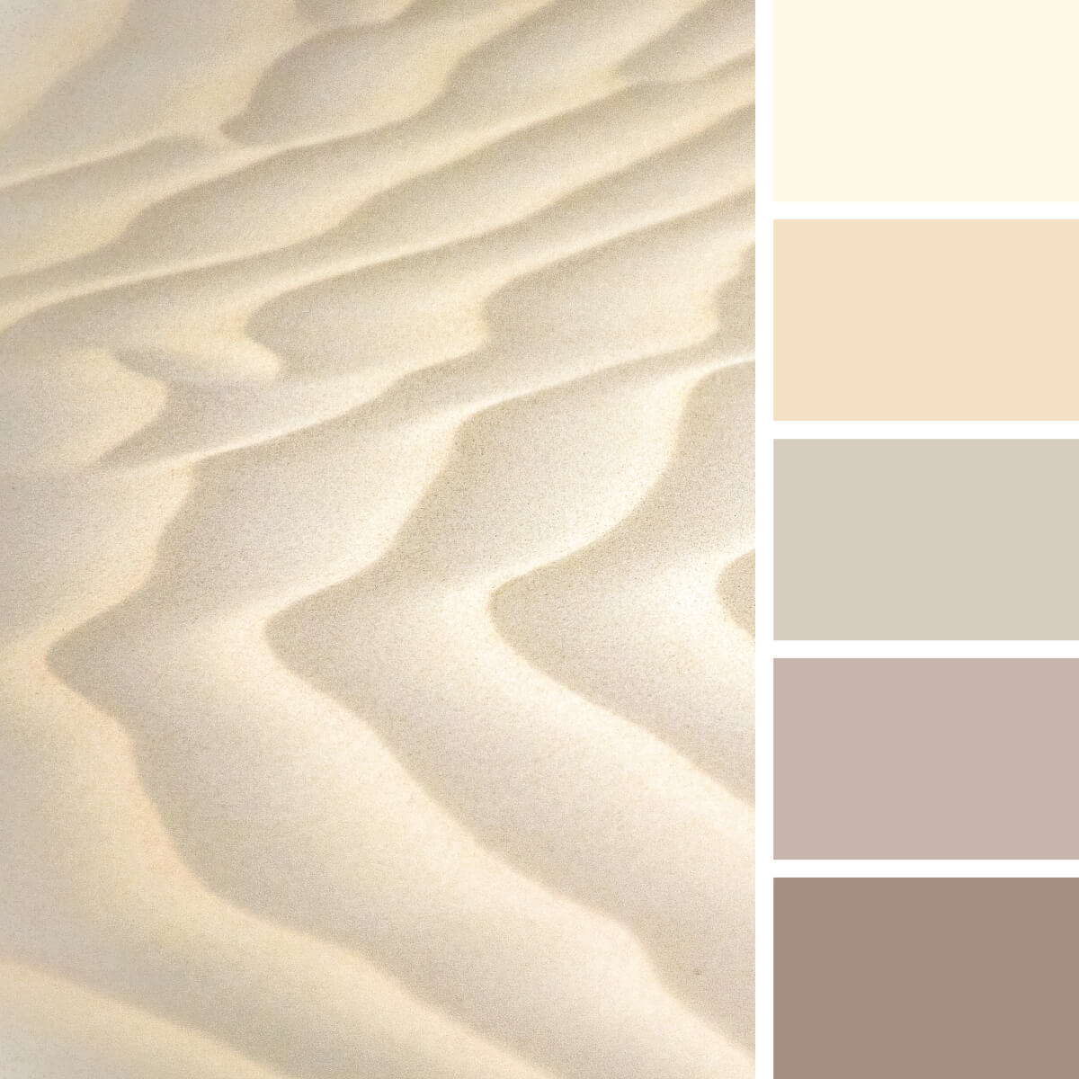 Sandy & Milky Beige